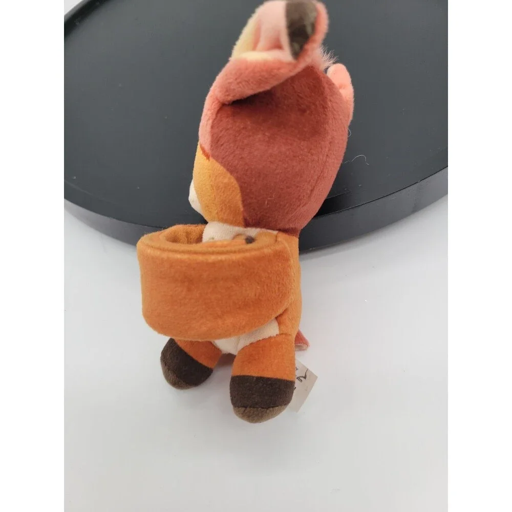 Disney Cutie Cuff Series Baby Bambi Cuff Snap Bracelet Hug Plush Bullsitoy 4.75”